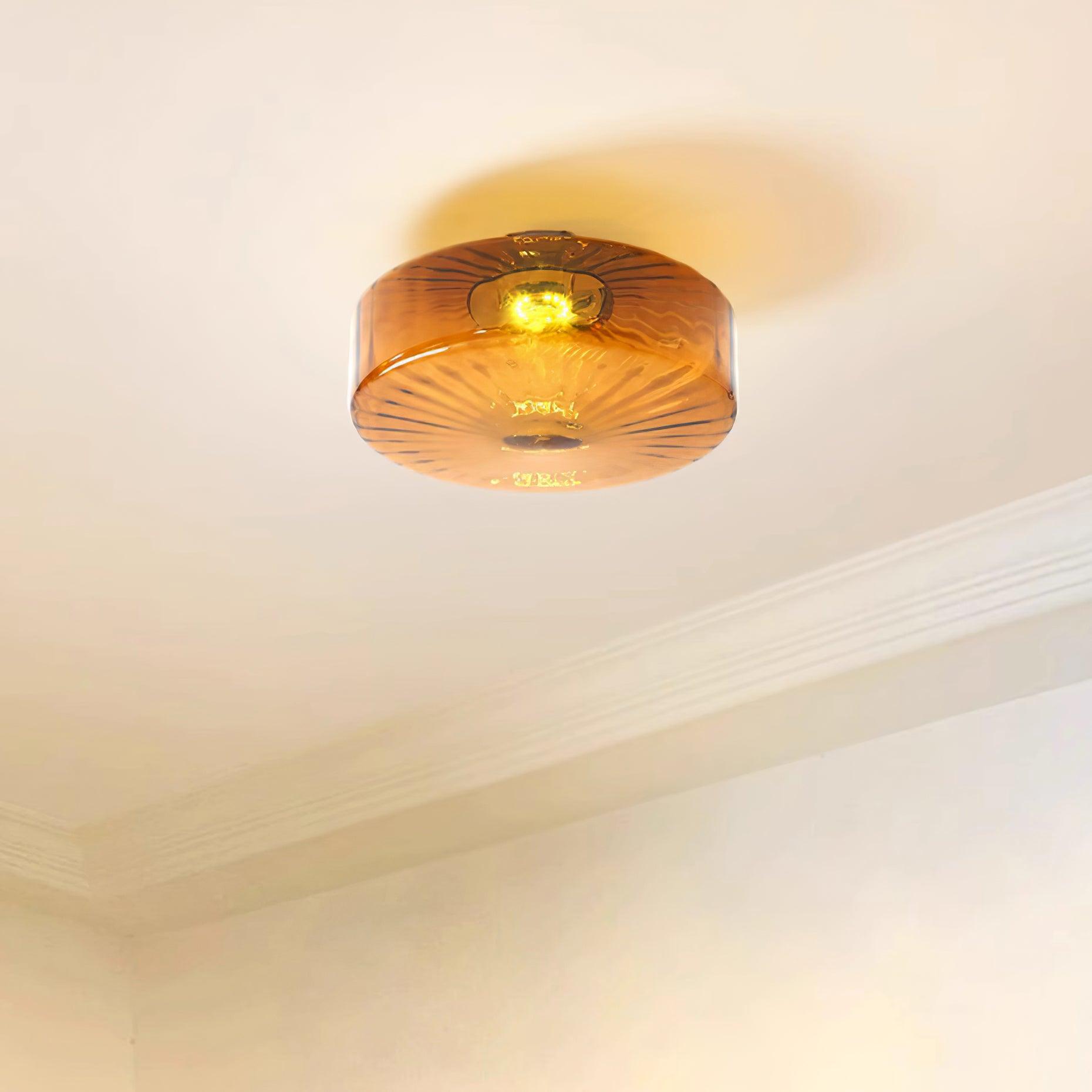 Paxmier rund udendørs loftlampe