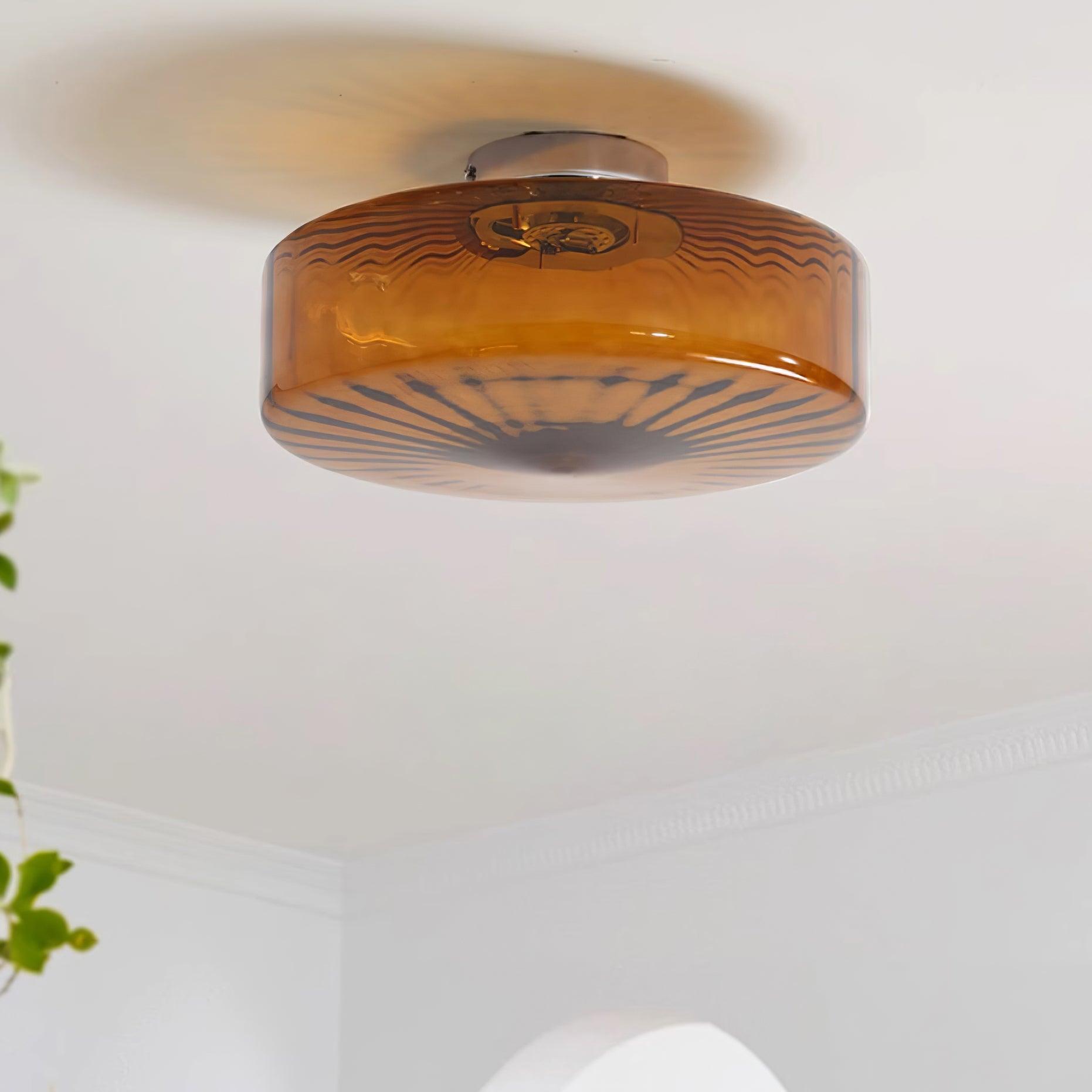 Paxmier rund udendørs loftlampe