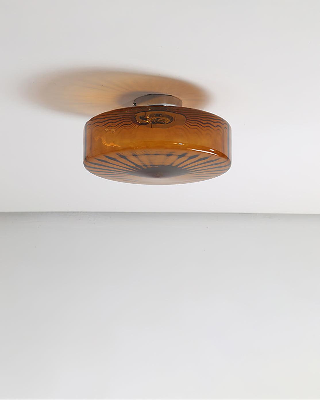 Paxmier rund udendørs loftlampe