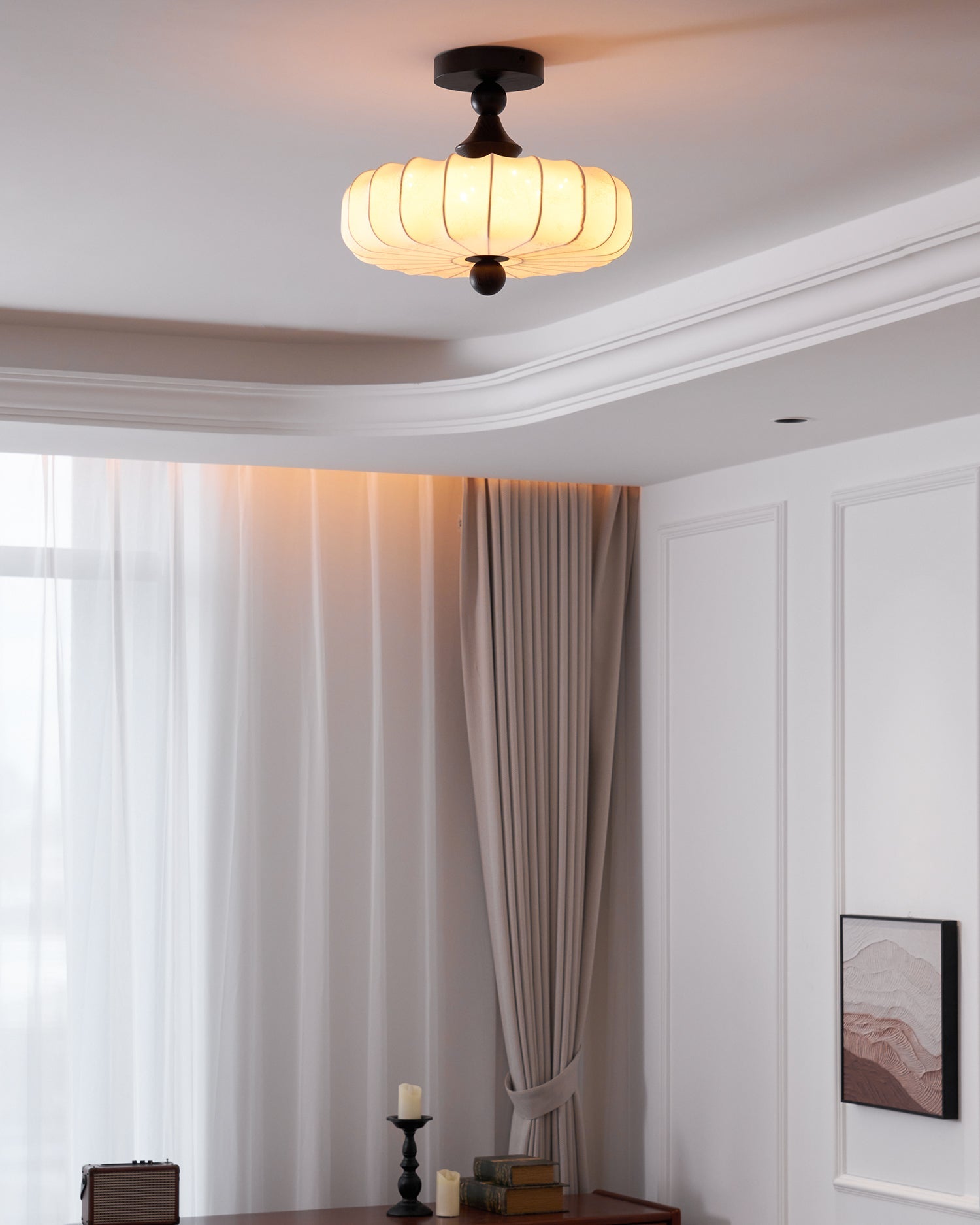 Viktole rund loftlampe