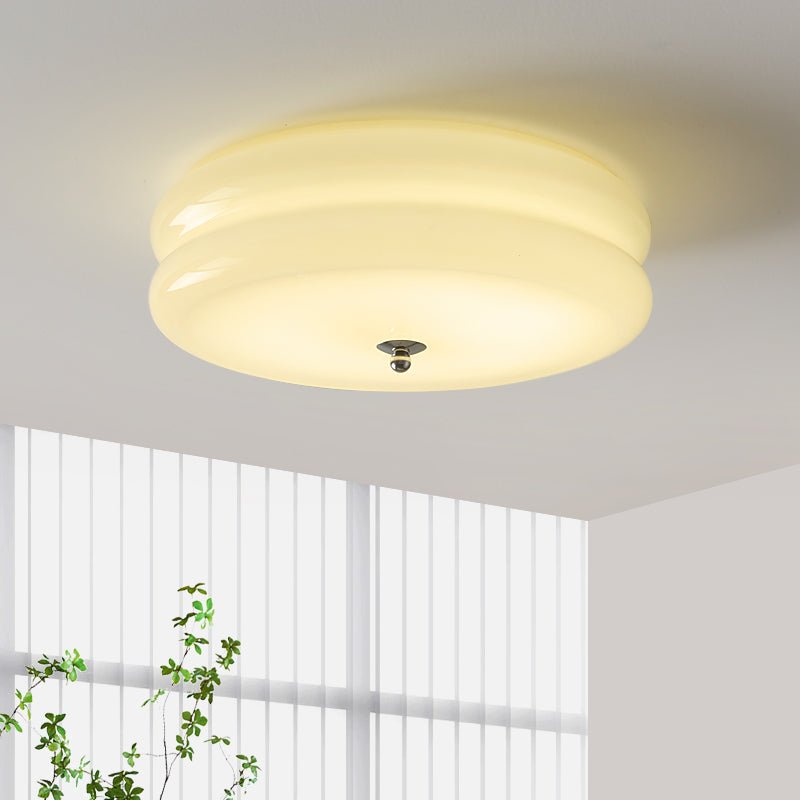 Marroon vintage loftlampe