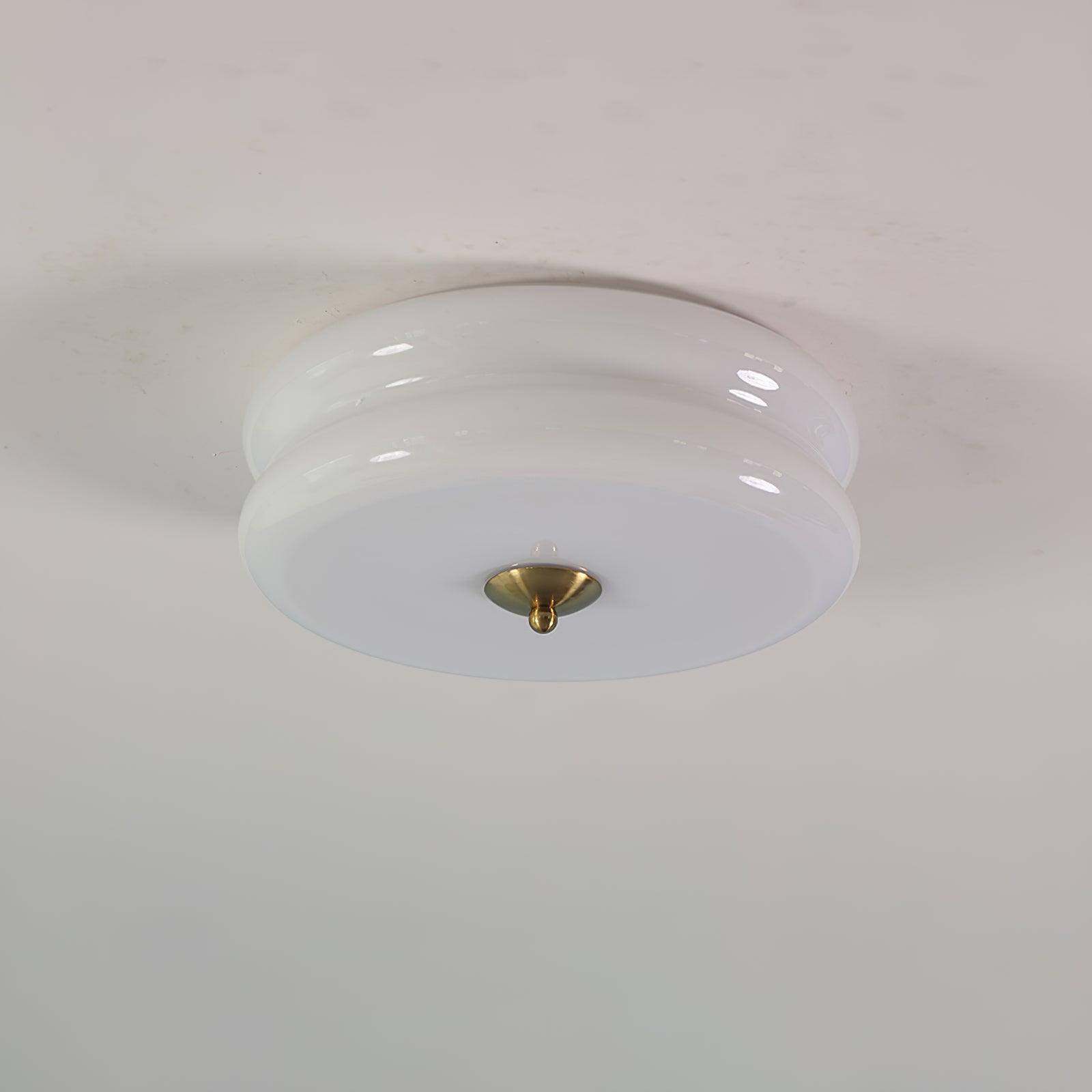 Marroon vintage loftlampe