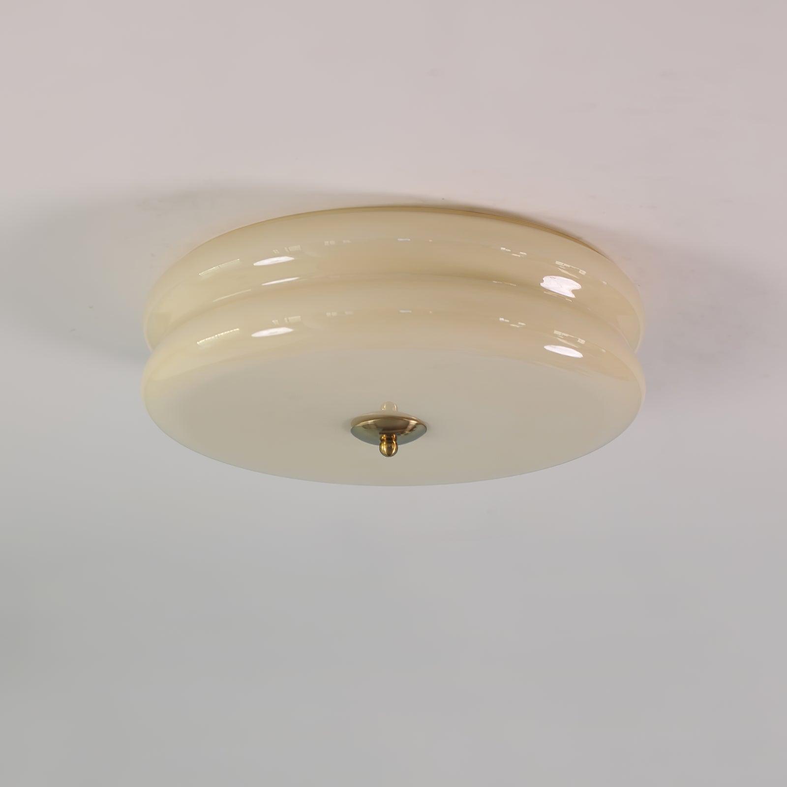 Marroon vintage loftlampe