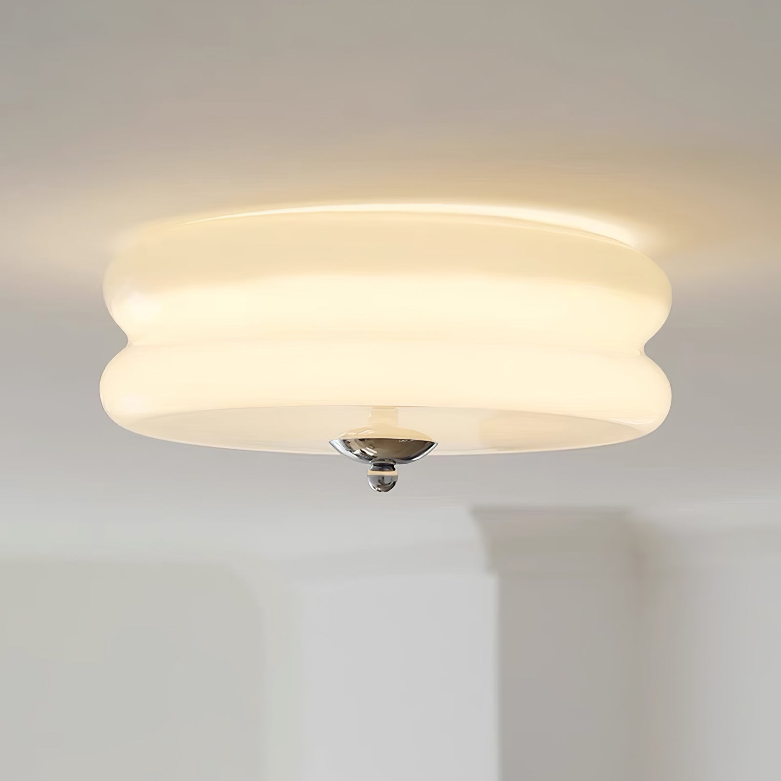 Marroon vintage loftlampe