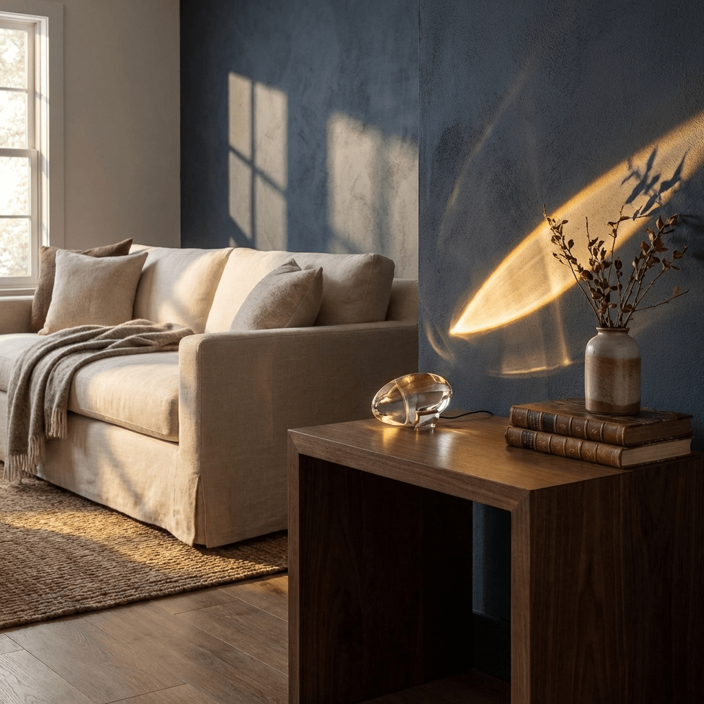 Jorar oval bordlampe