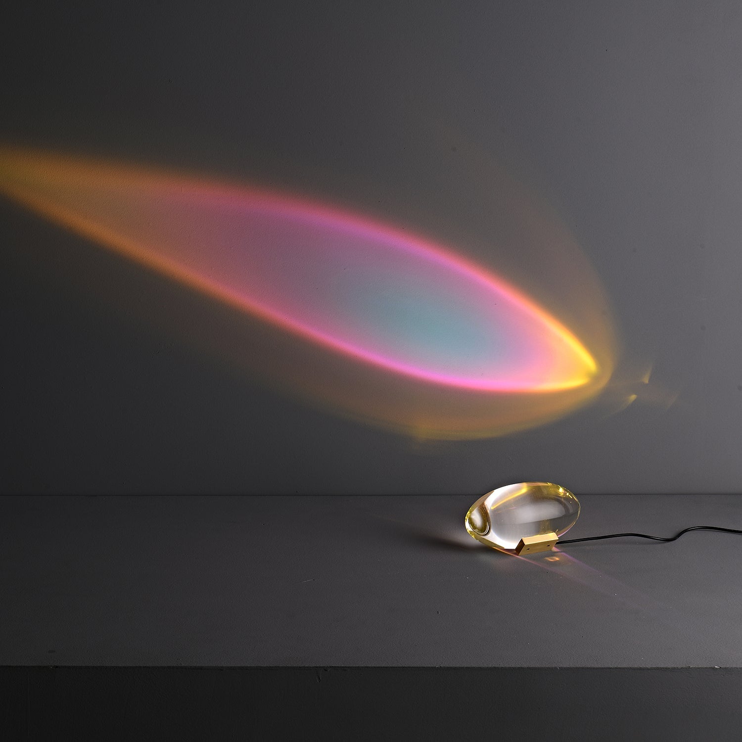 Jorar oval bordlampe