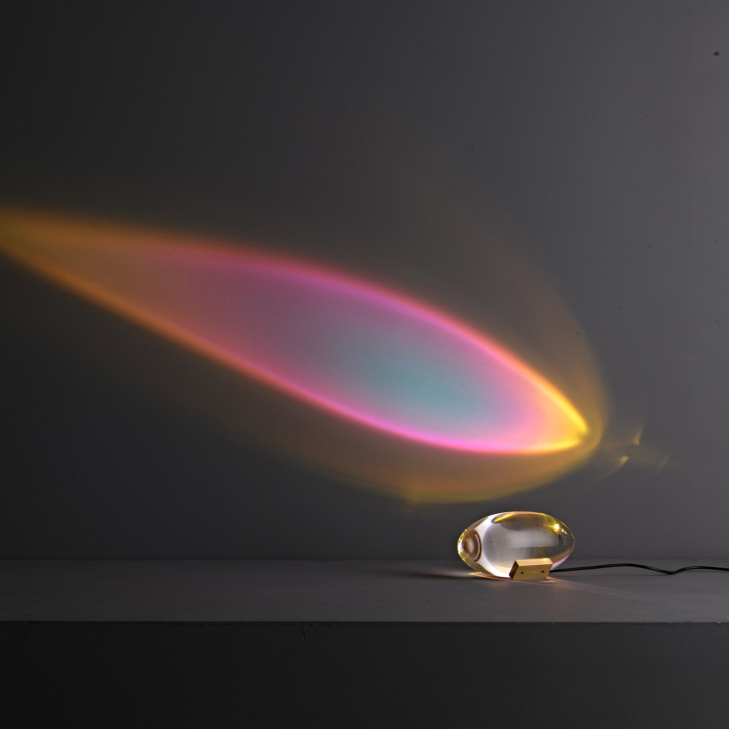 Jorar oval bordlampe