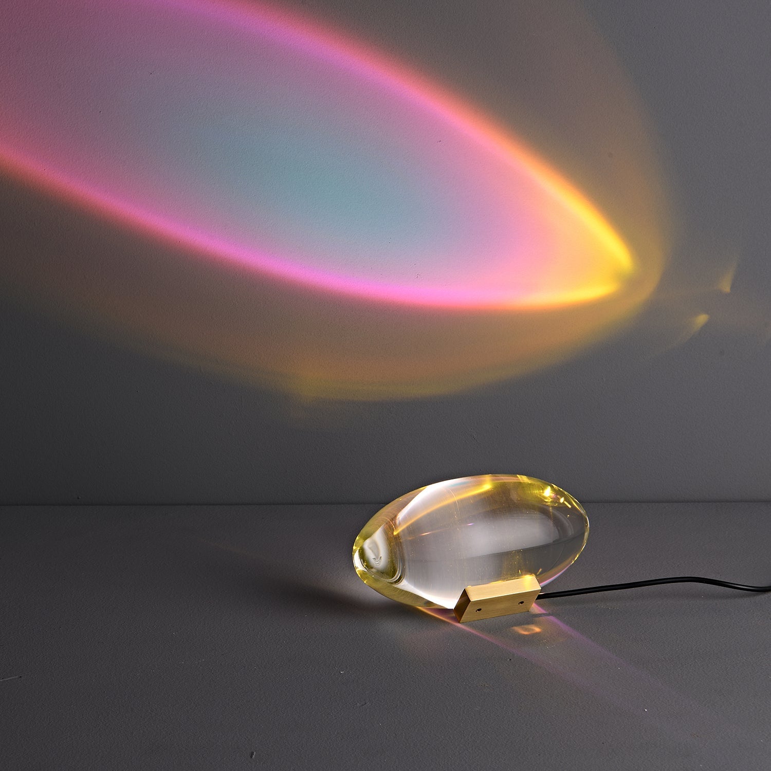 Jorar oval bordlampe