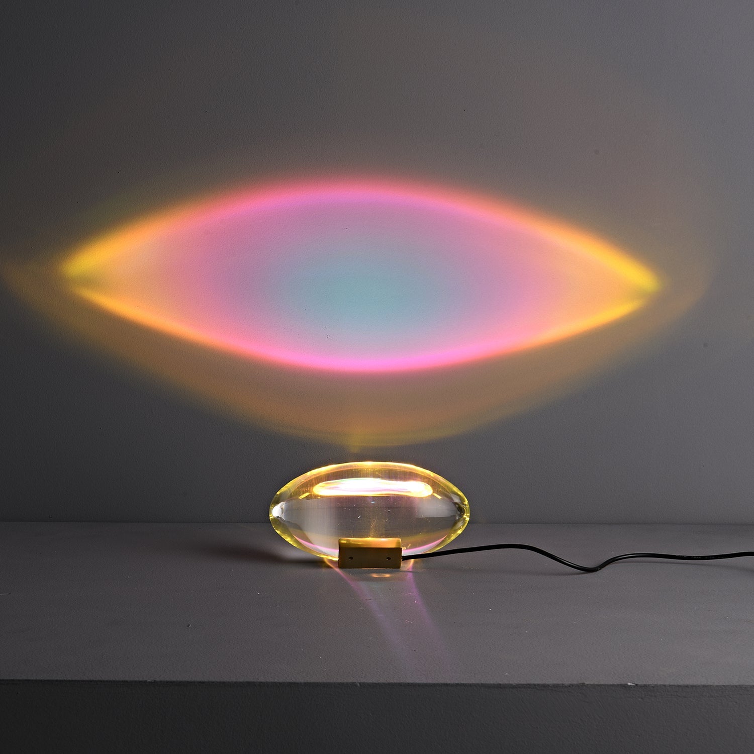 Jorar oval bordlampe