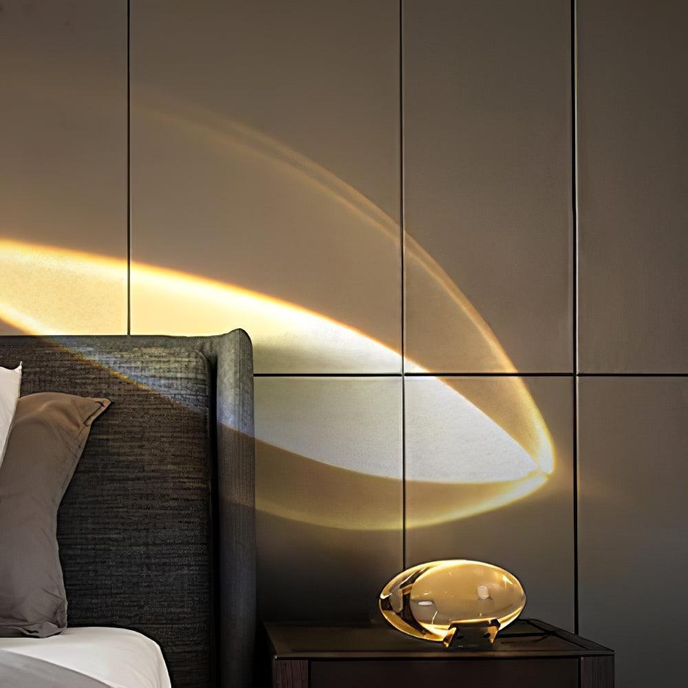 Jorar oval bordlampe