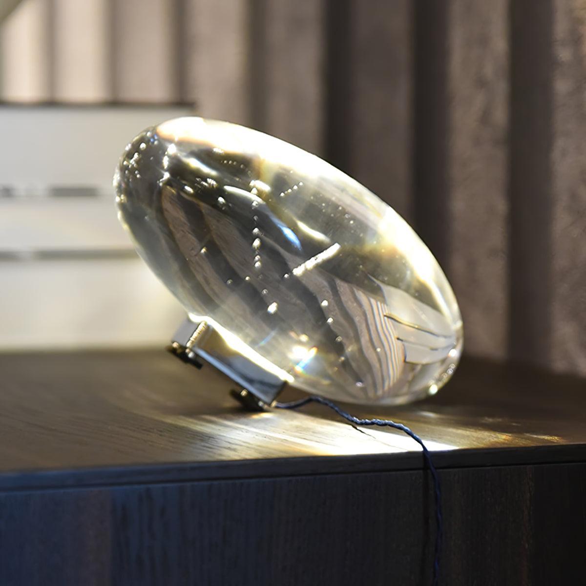 Jorar oval bordlampe