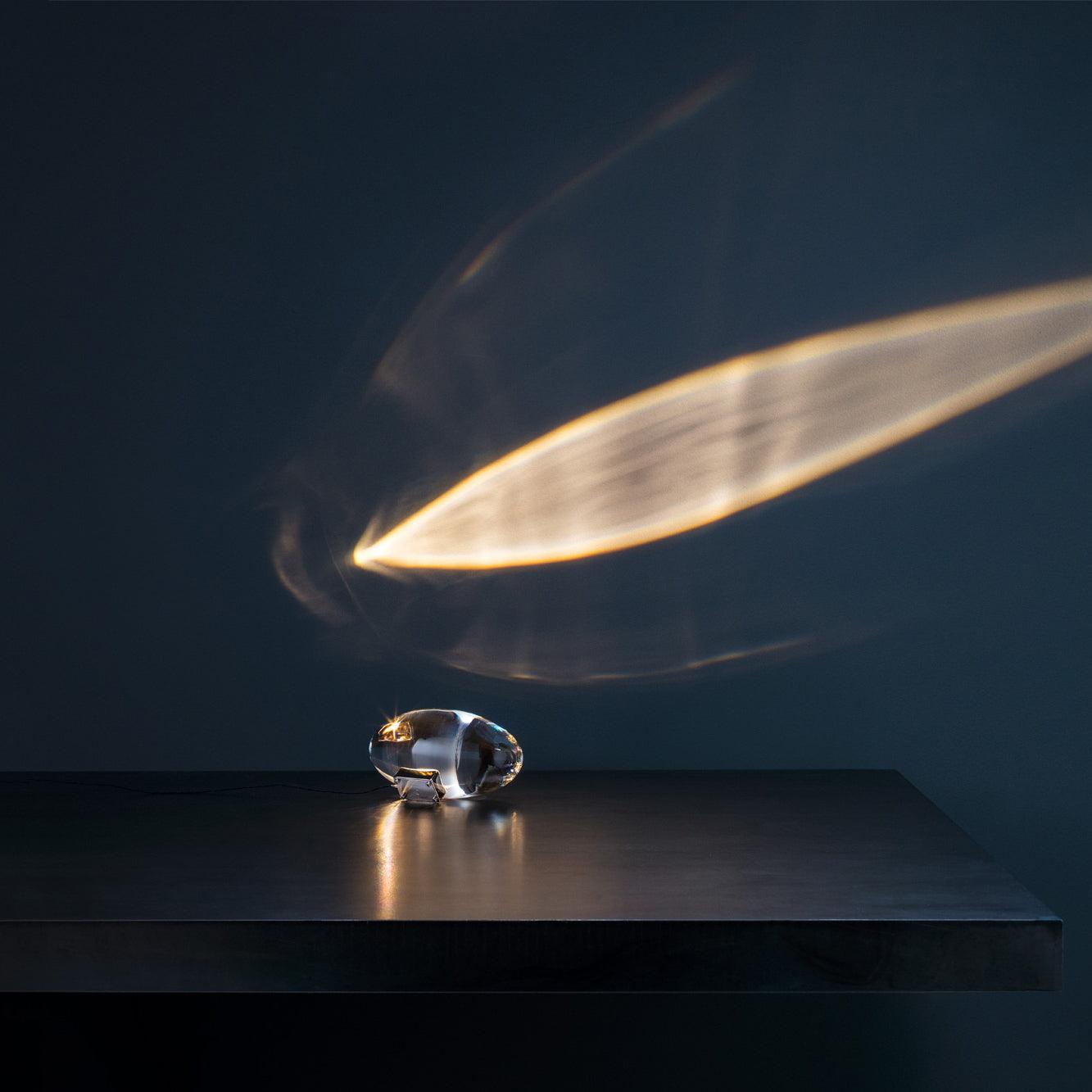 Jorar oval bordlampe