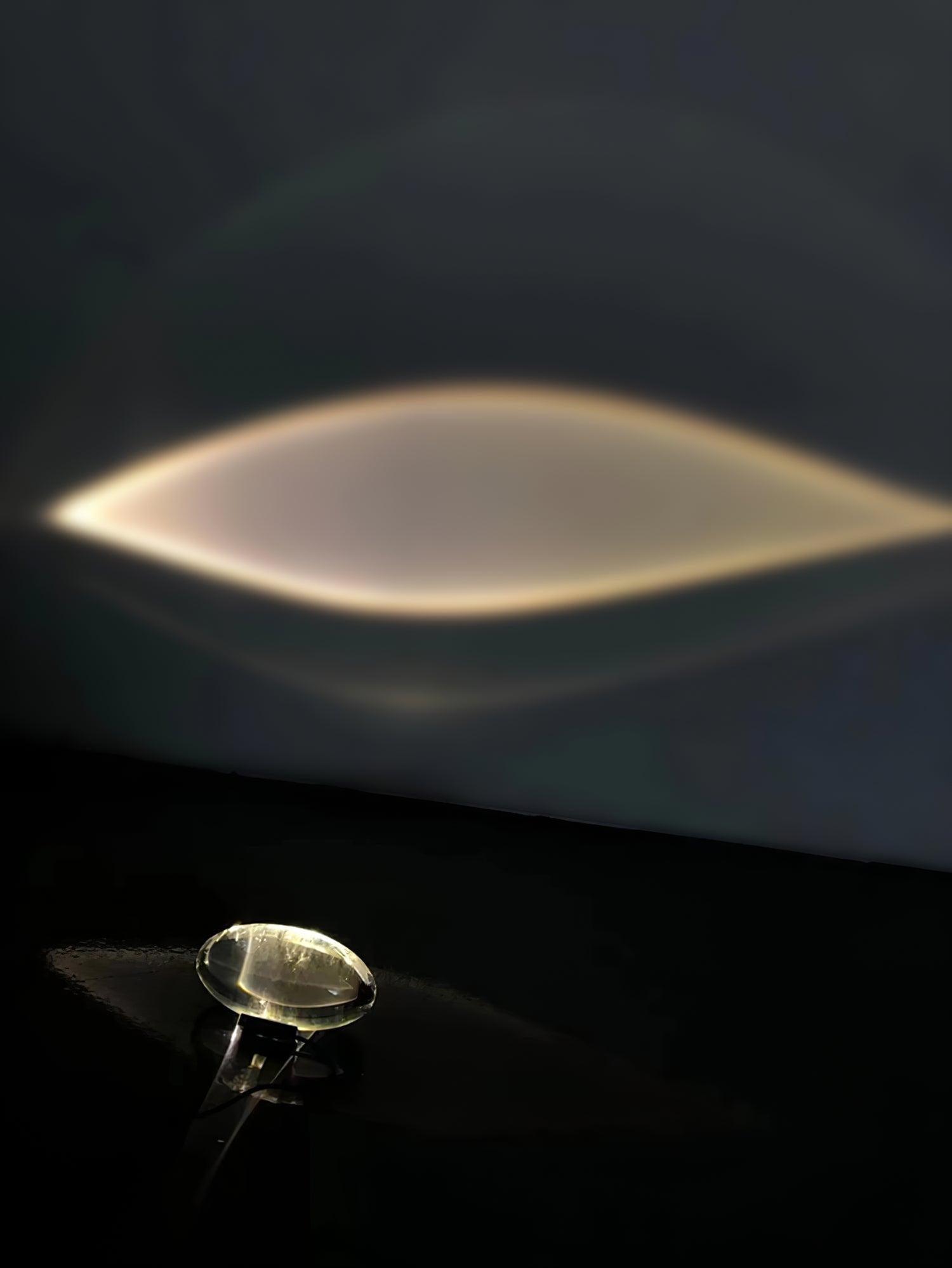 Jorar oval bordlampe