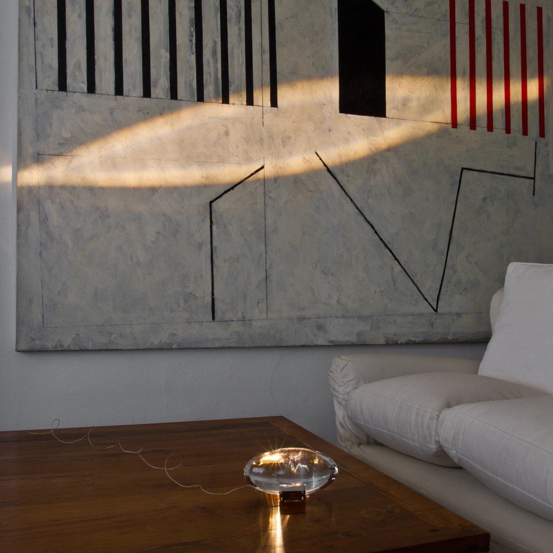 Jorar oval bordlampe