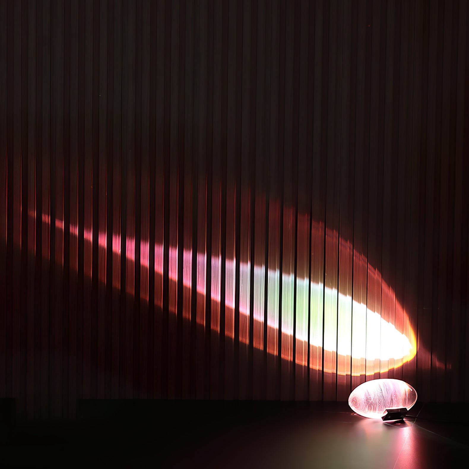 Jorar oval bordlampe