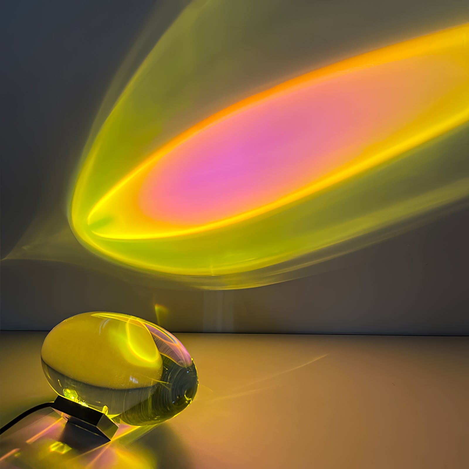 Jorar oval bordlampe