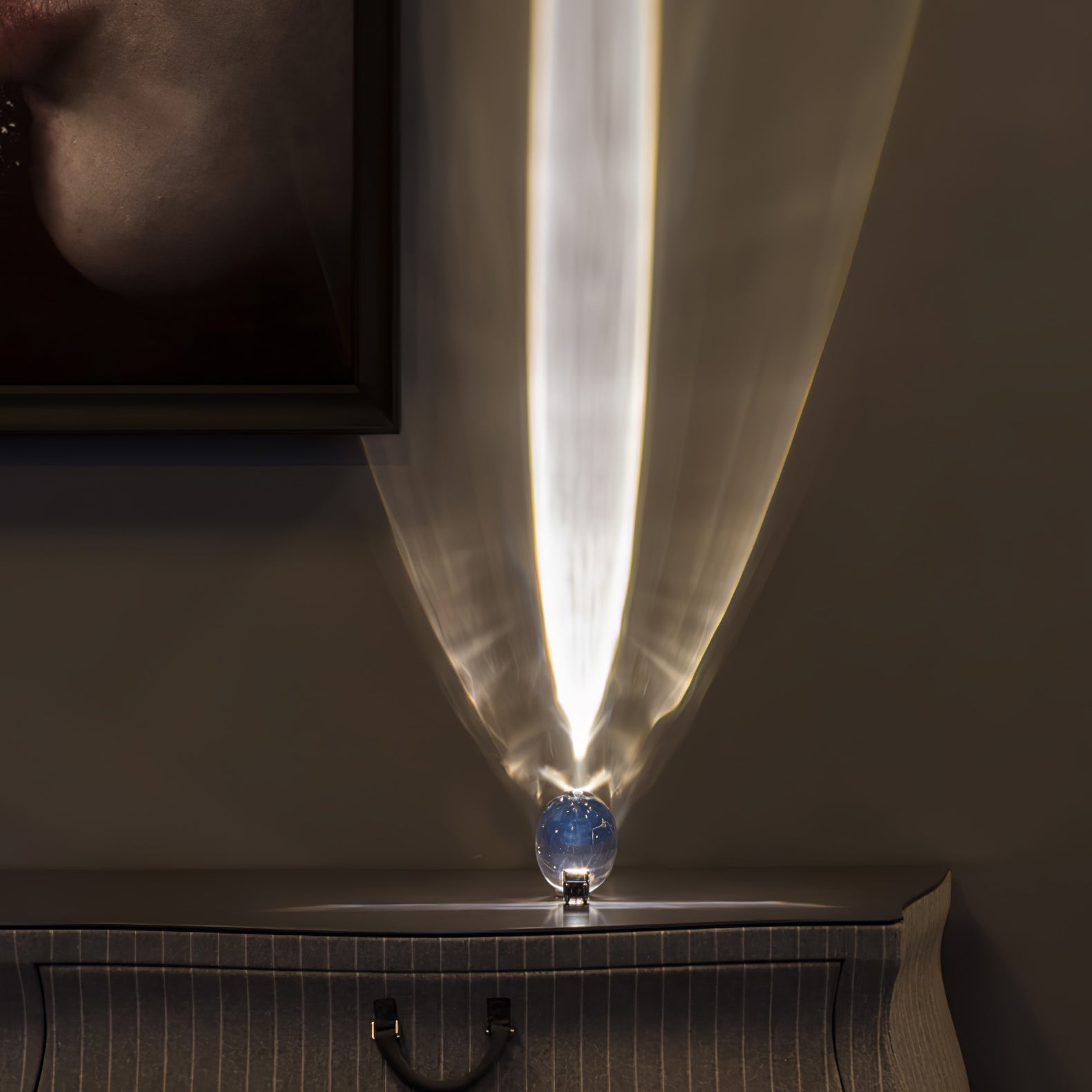 Jorar oval bordlampe