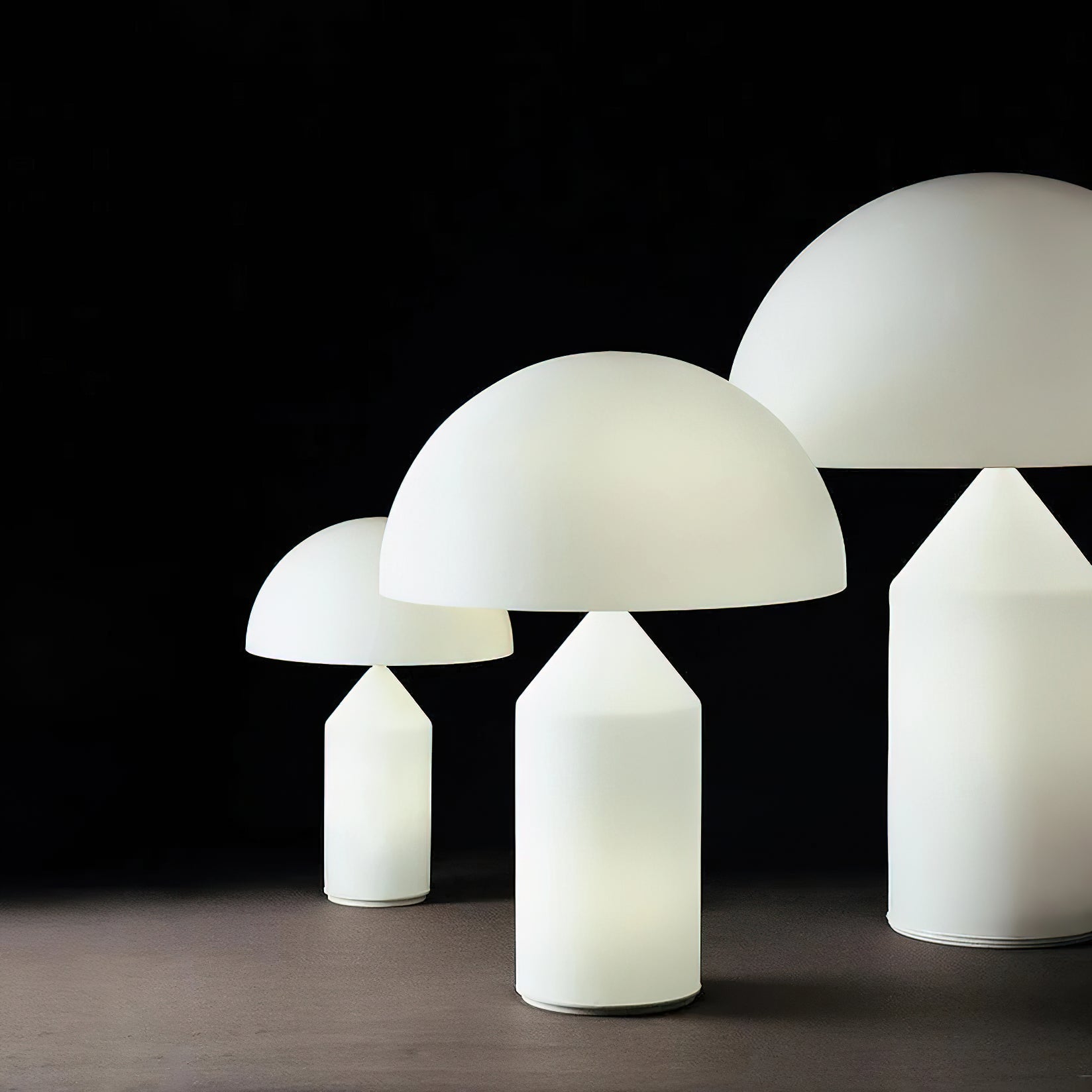 Tirene svampeformet bordlampe