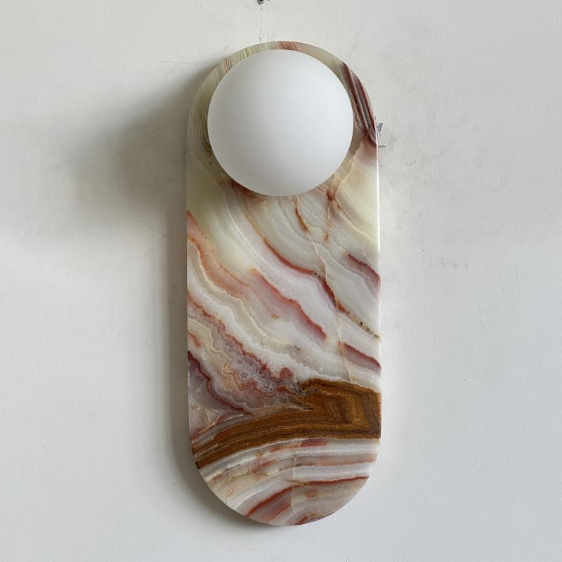 Ylaoro oval væglampe