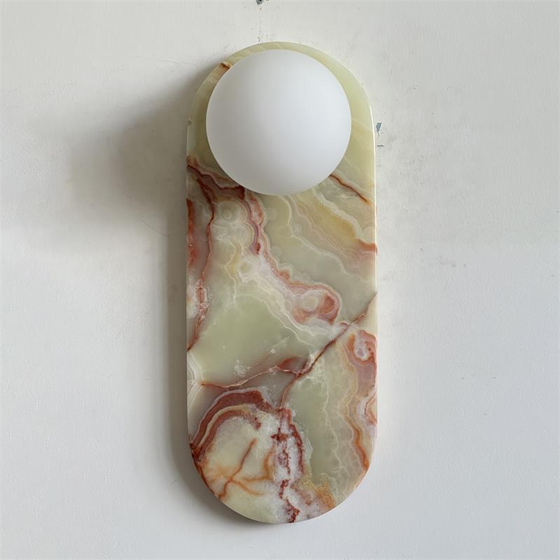 Ylaoro oval væglampe