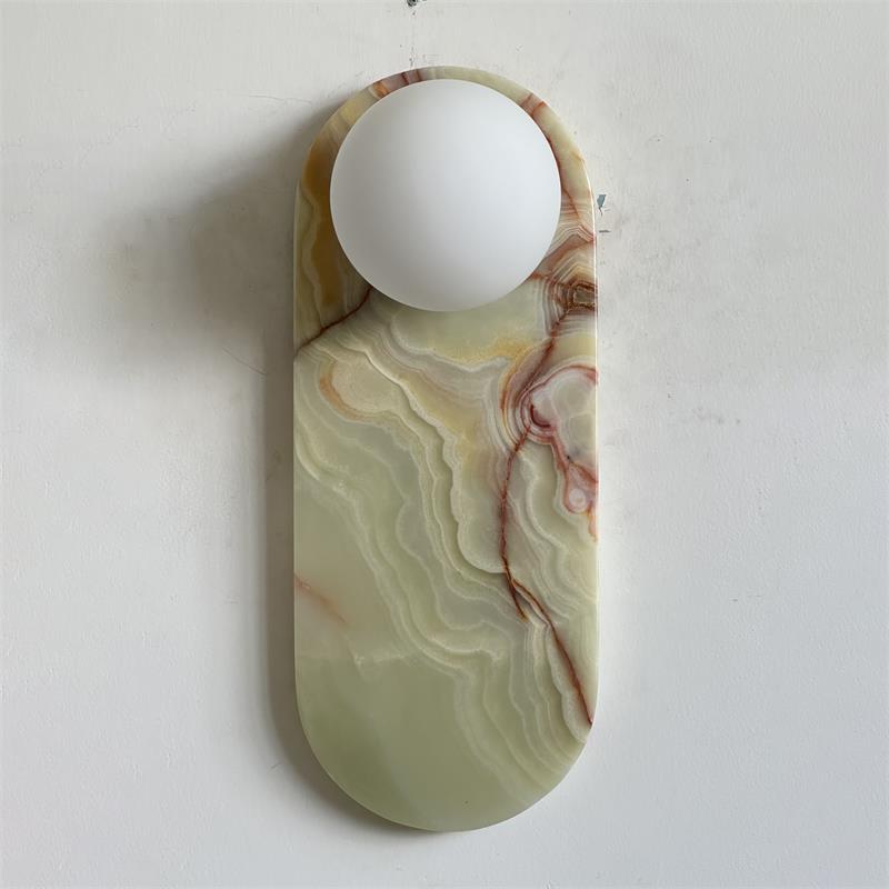 Ylaoro oval væglampe