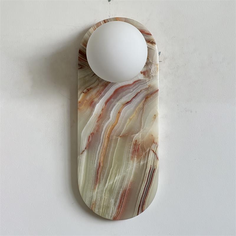 Ylaoro oval væglampe