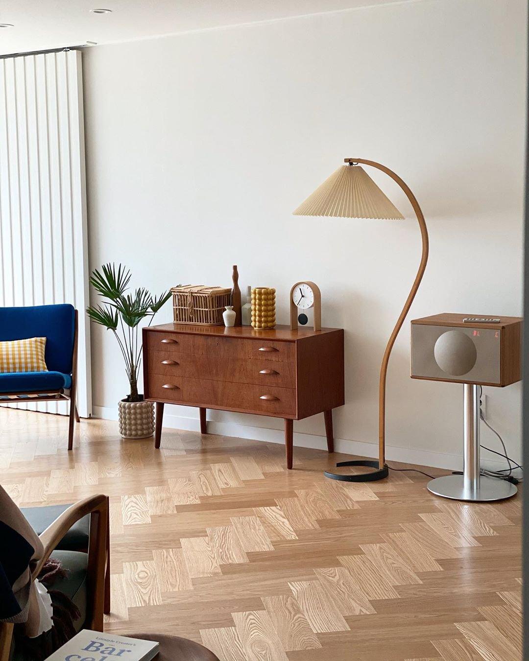 Asto retro gulvlampe