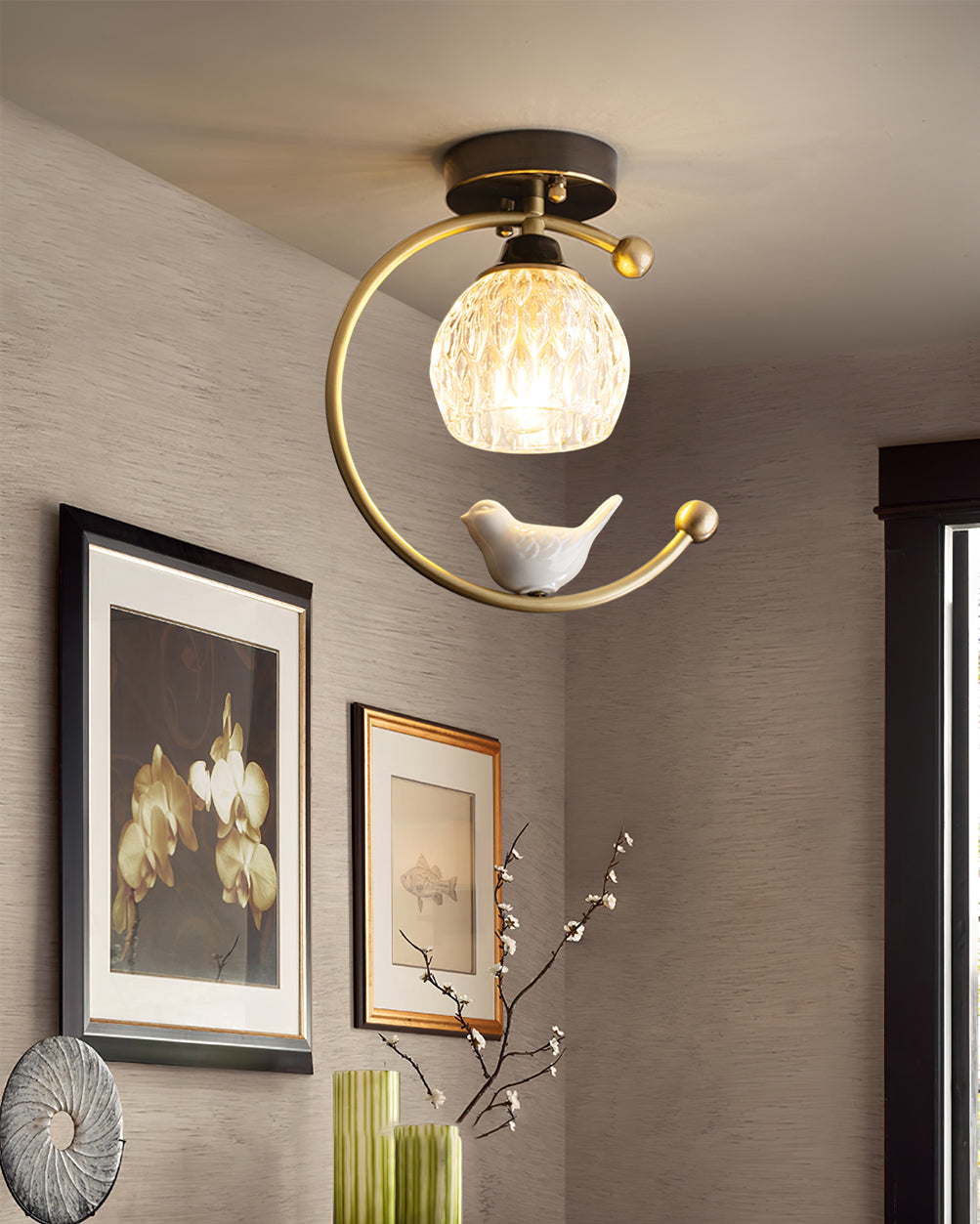 Nolhav loftlampe