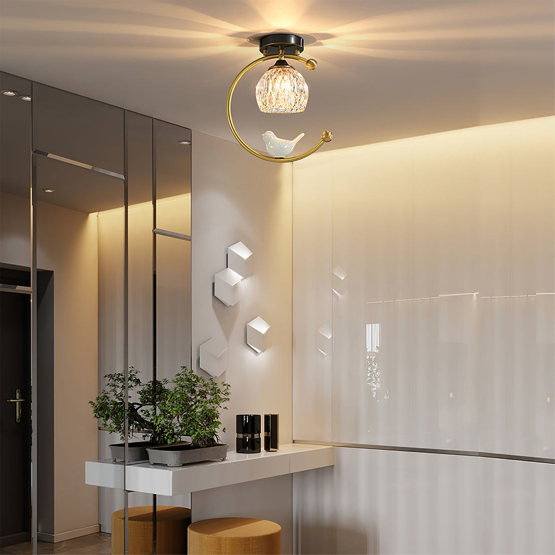 Nolhav loftlampe