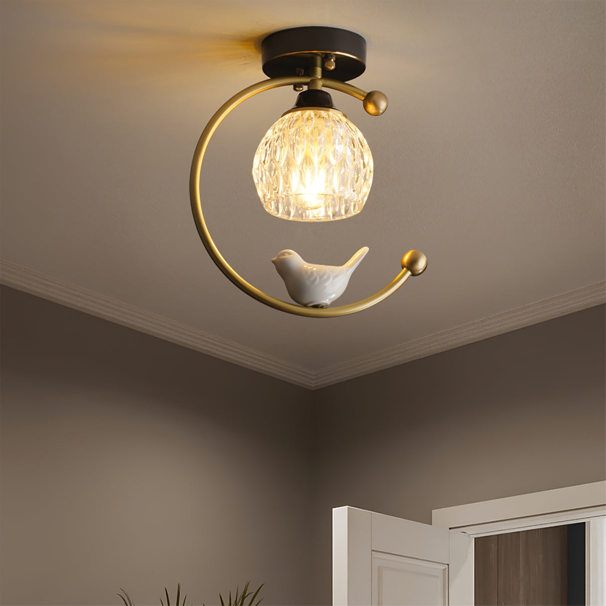 Nolhav loftlampe