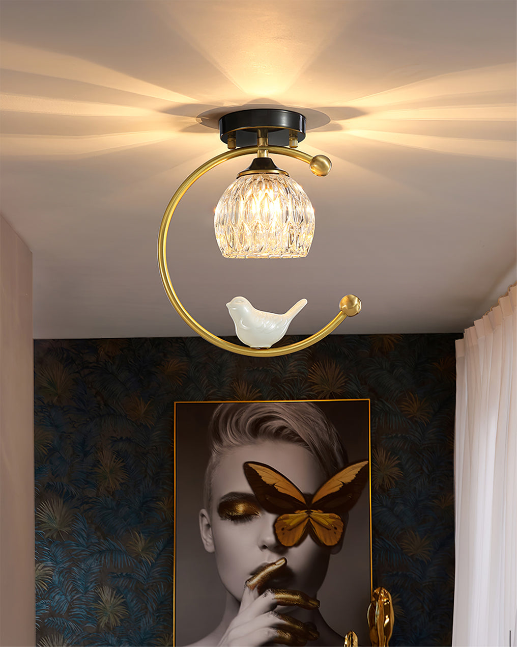 Nolhav loftlampe