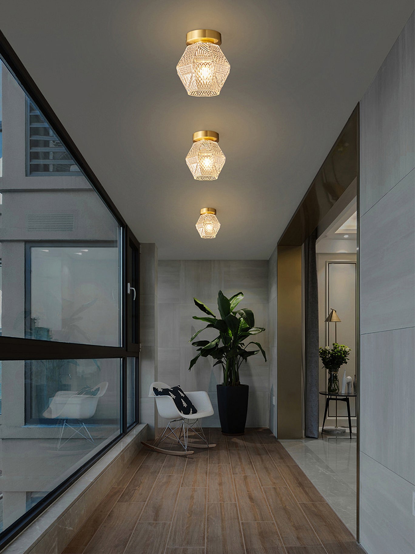 Rikreon vintage loftlampe