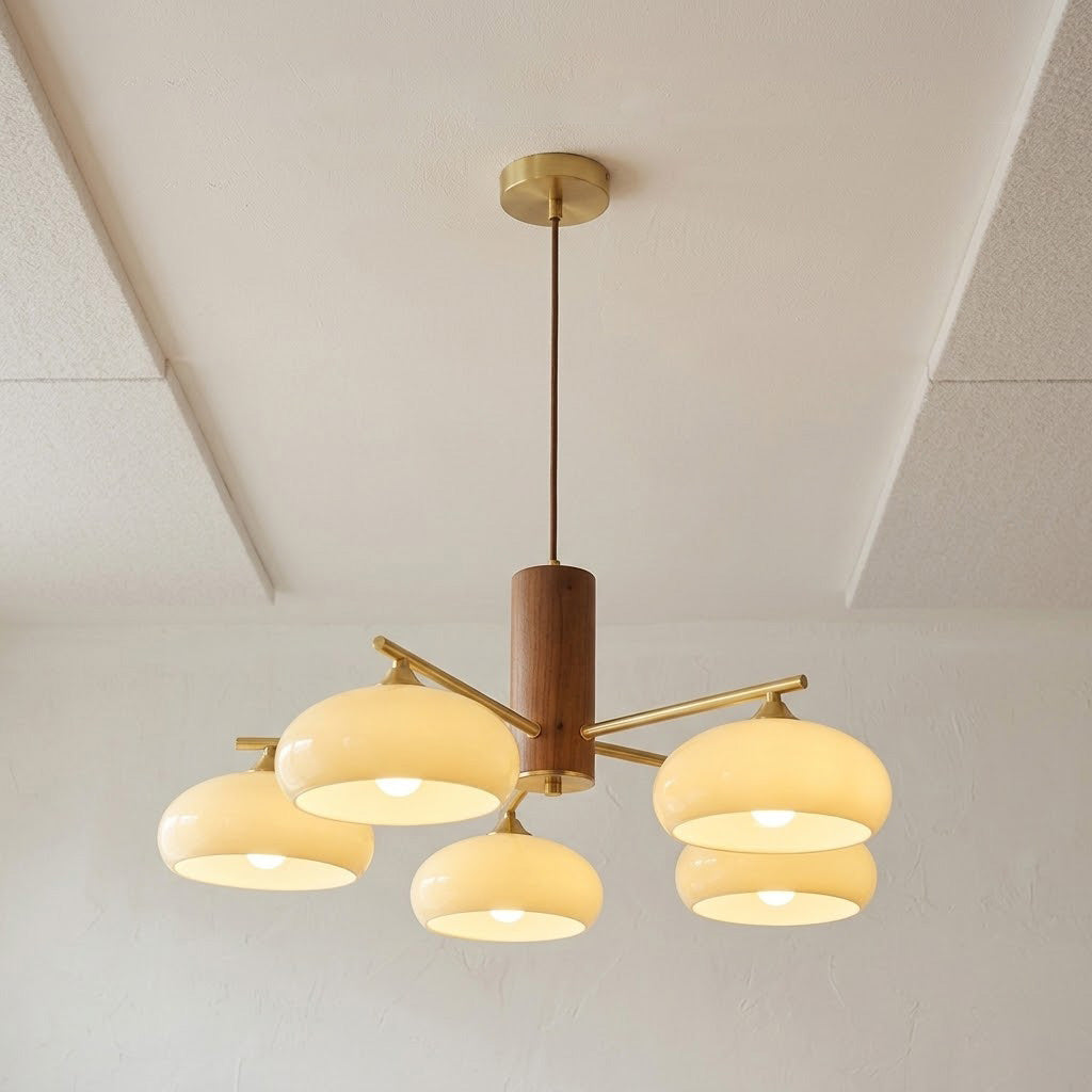 Miksale oval lysekrone