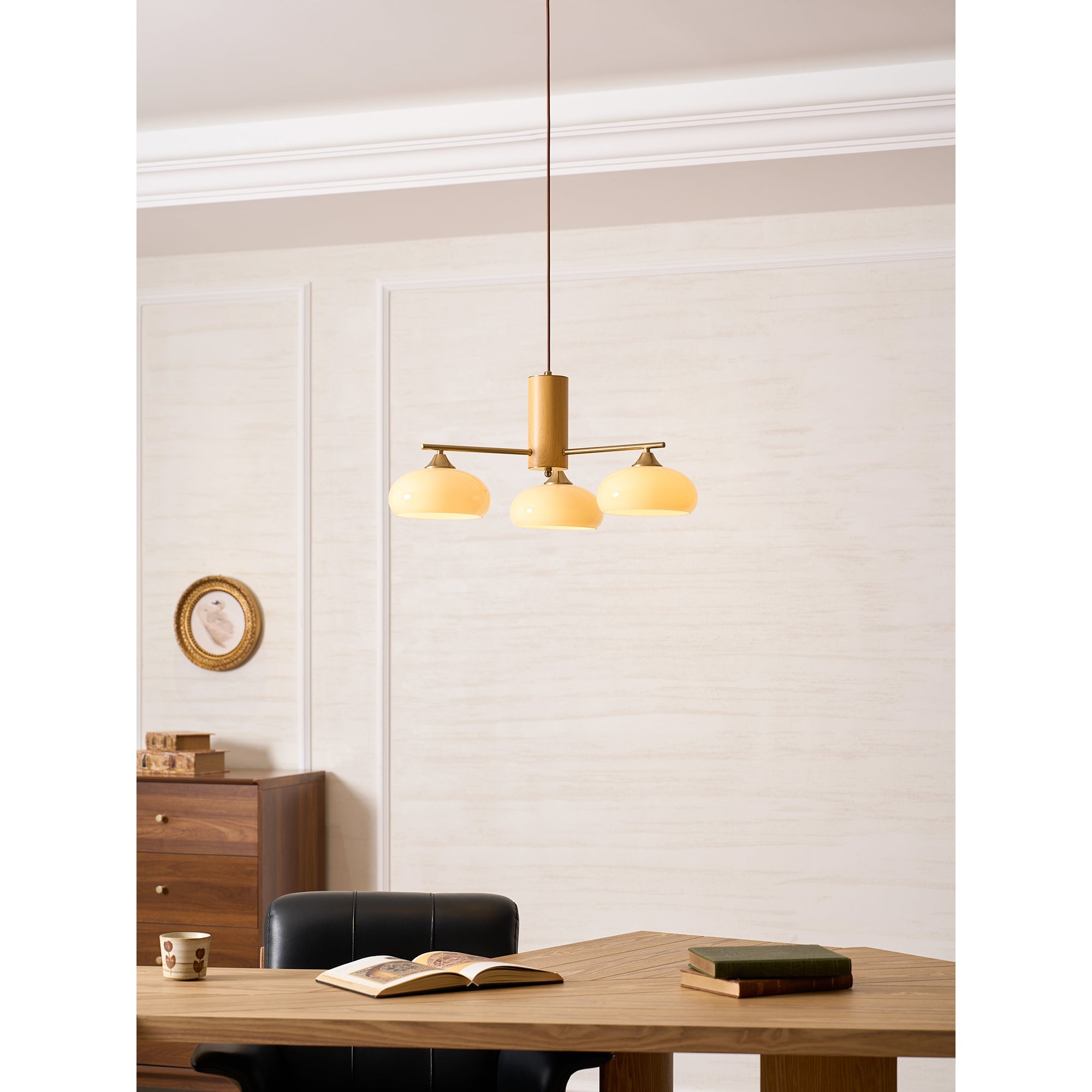 Miksale oval lysekrone