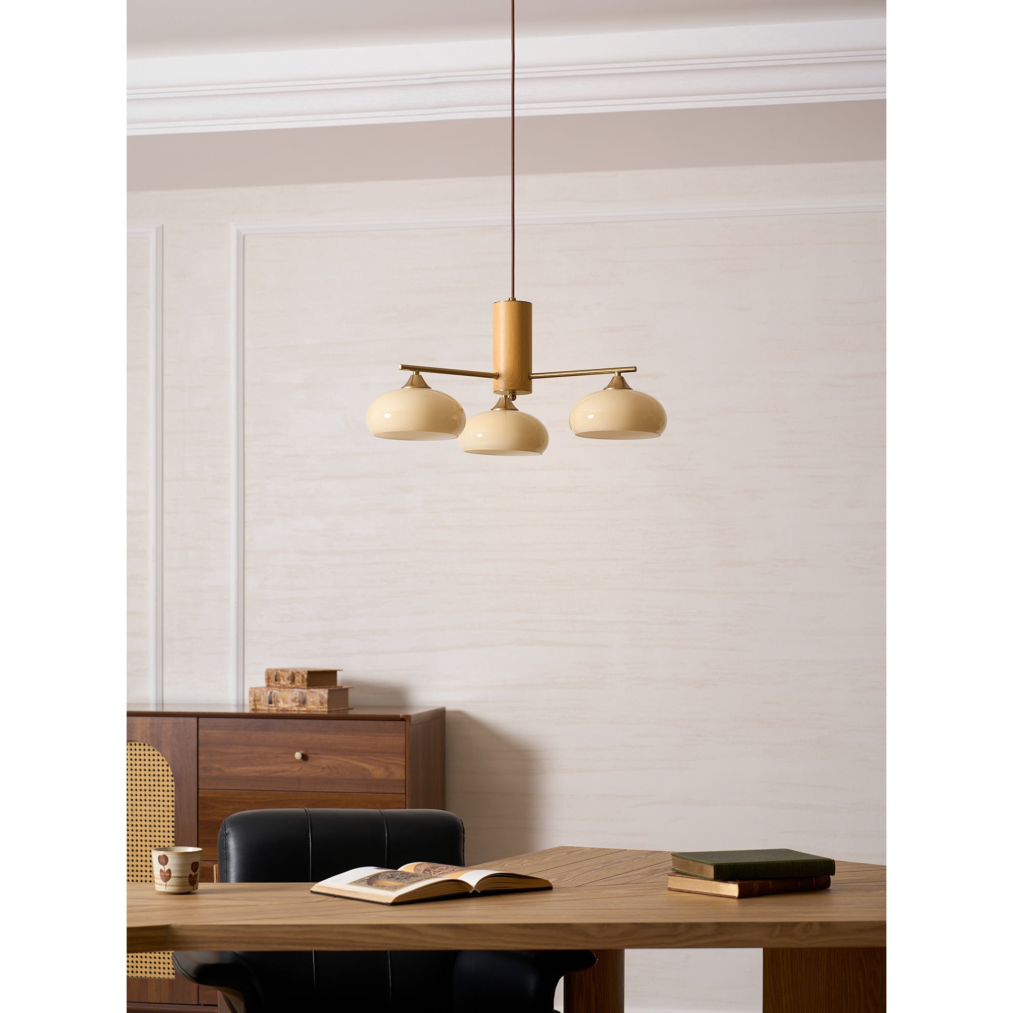 Miksale oval lysekrone