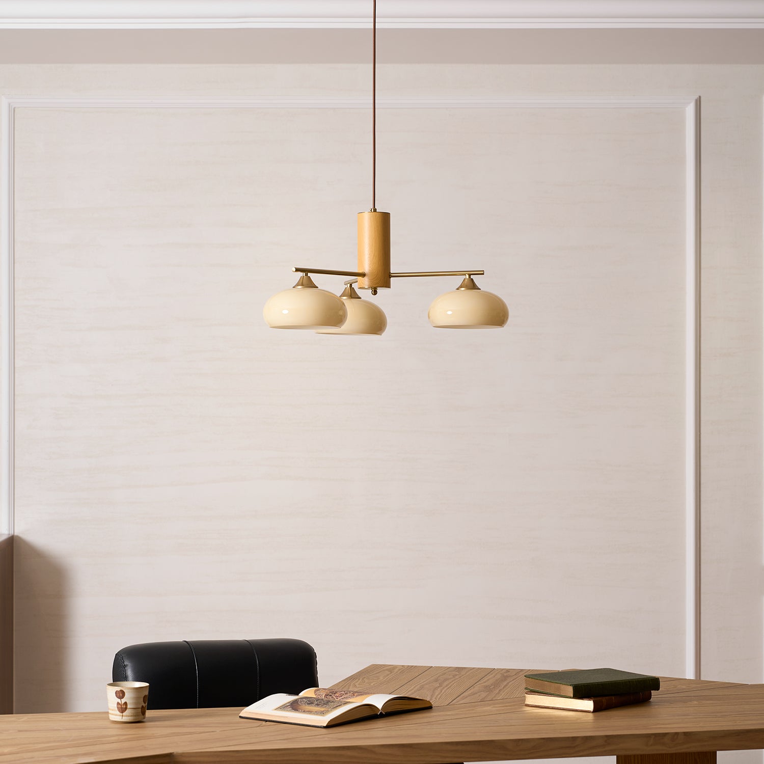 Miksale oval lysekrone