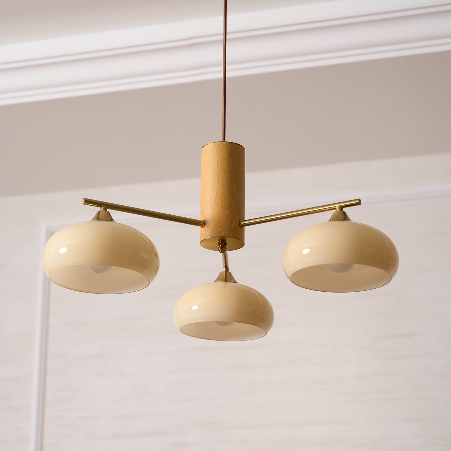 Miksale oval lysekrone