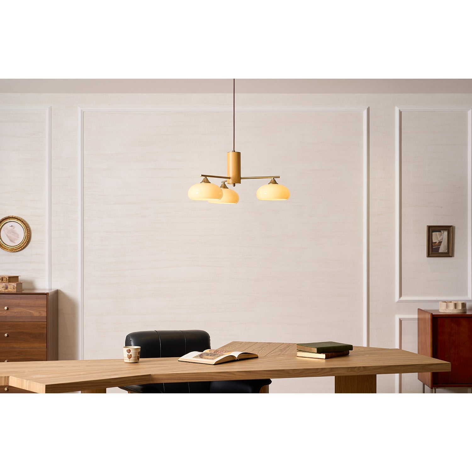 Miksale oval lysekrone