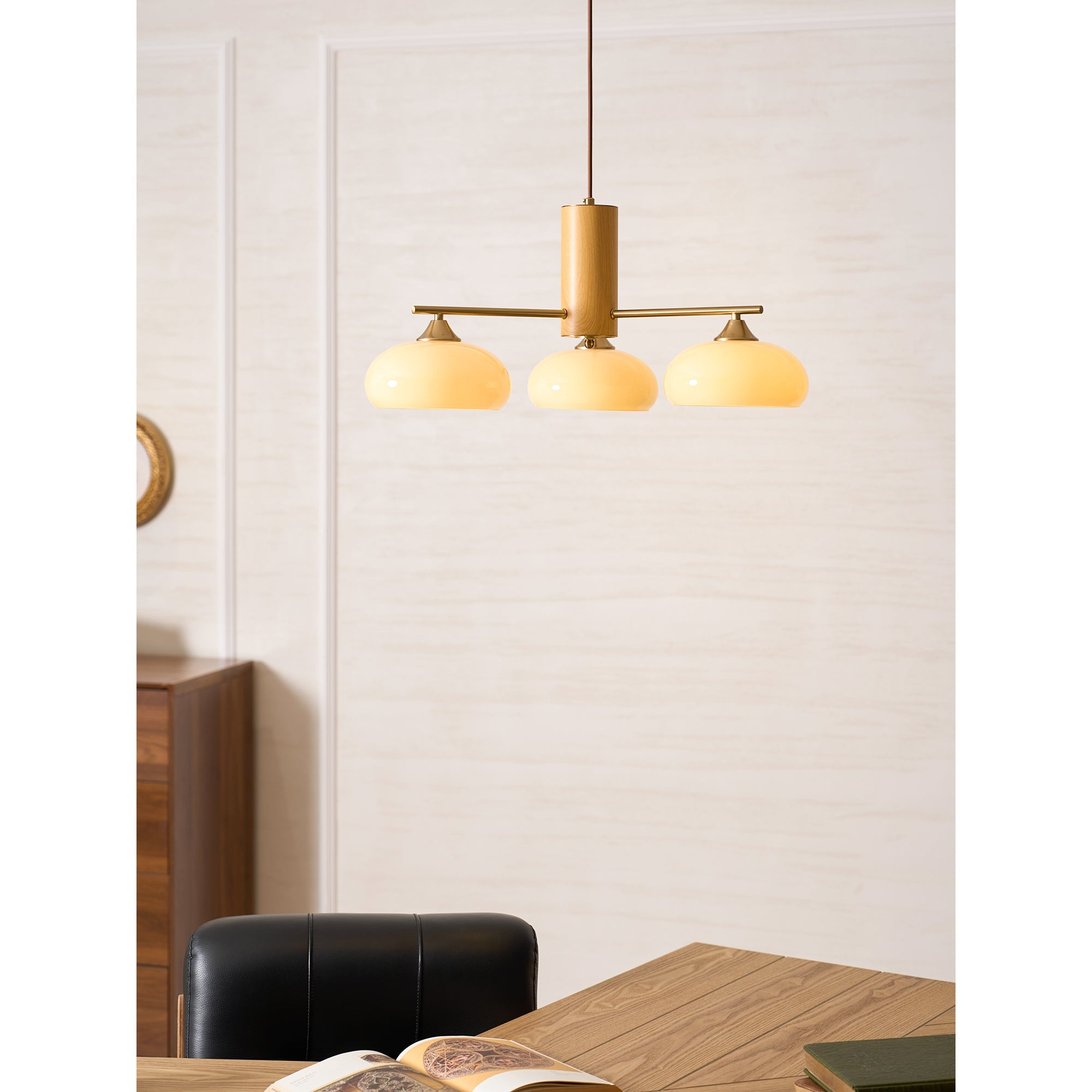 Miksale oval lysekrone