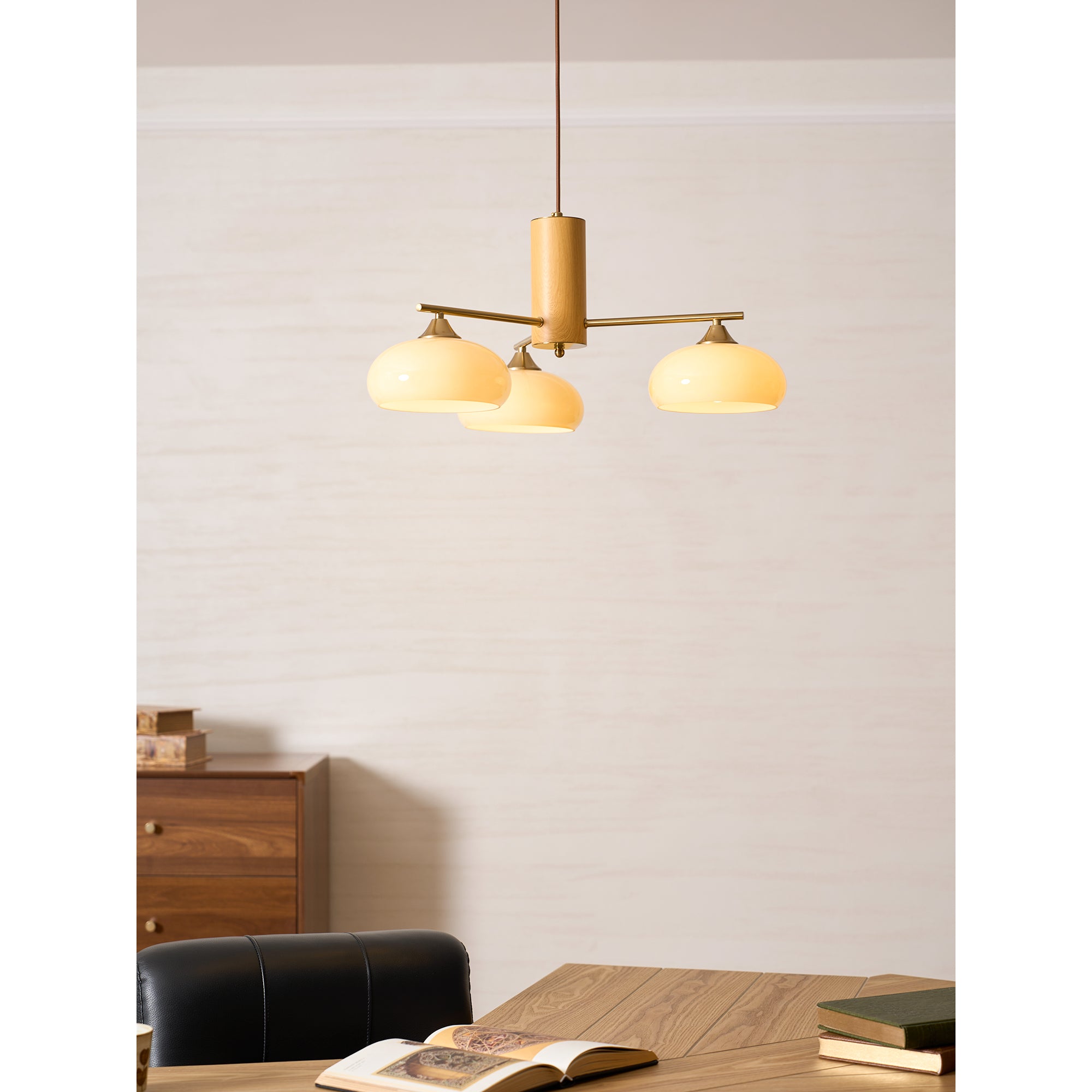 Miksale oval lysekrone