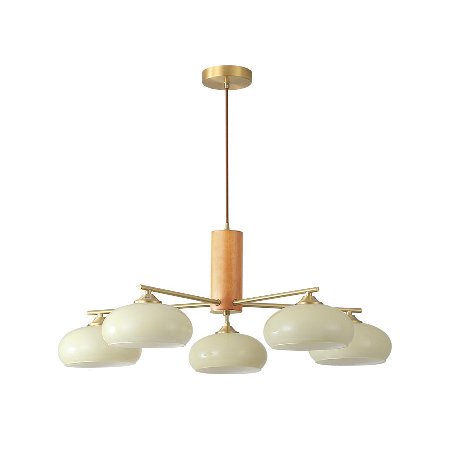 Miksale oval lysekrone