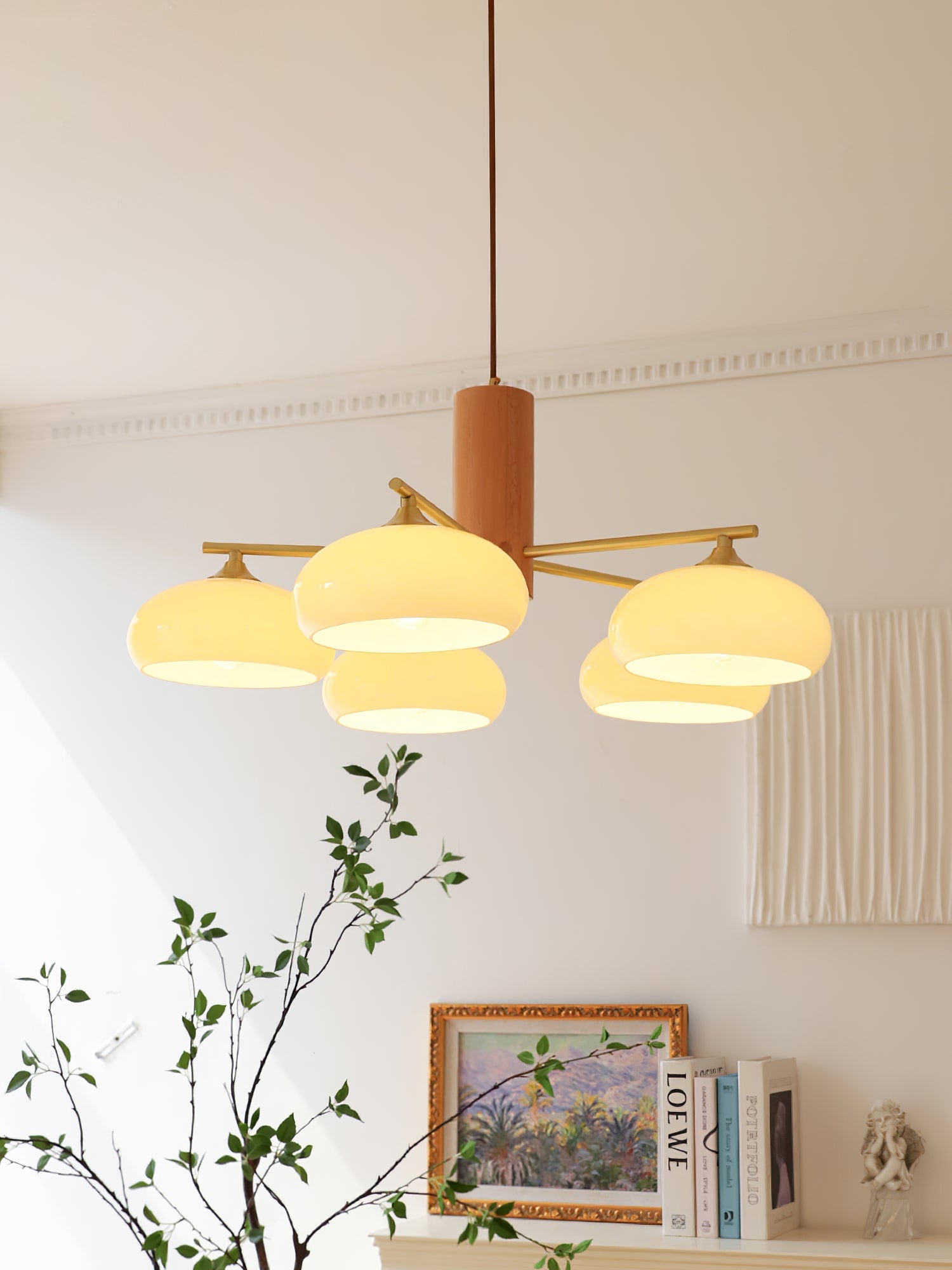 Miksale oval lysekrone