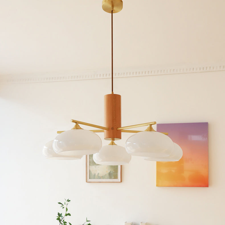 Miksale oval lysekrone