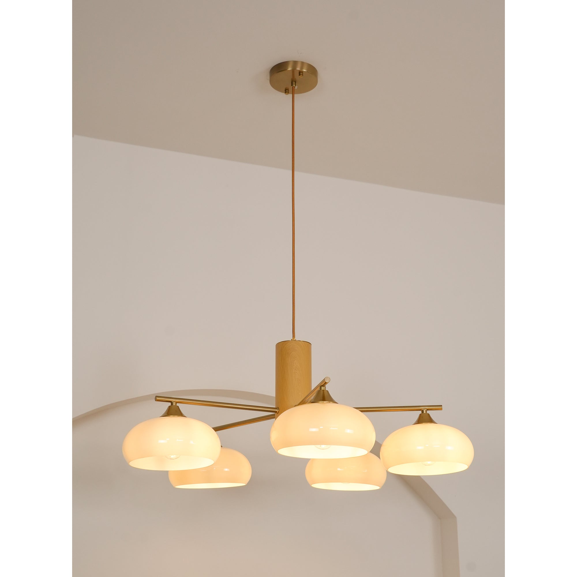 Miksale oval lysekrone