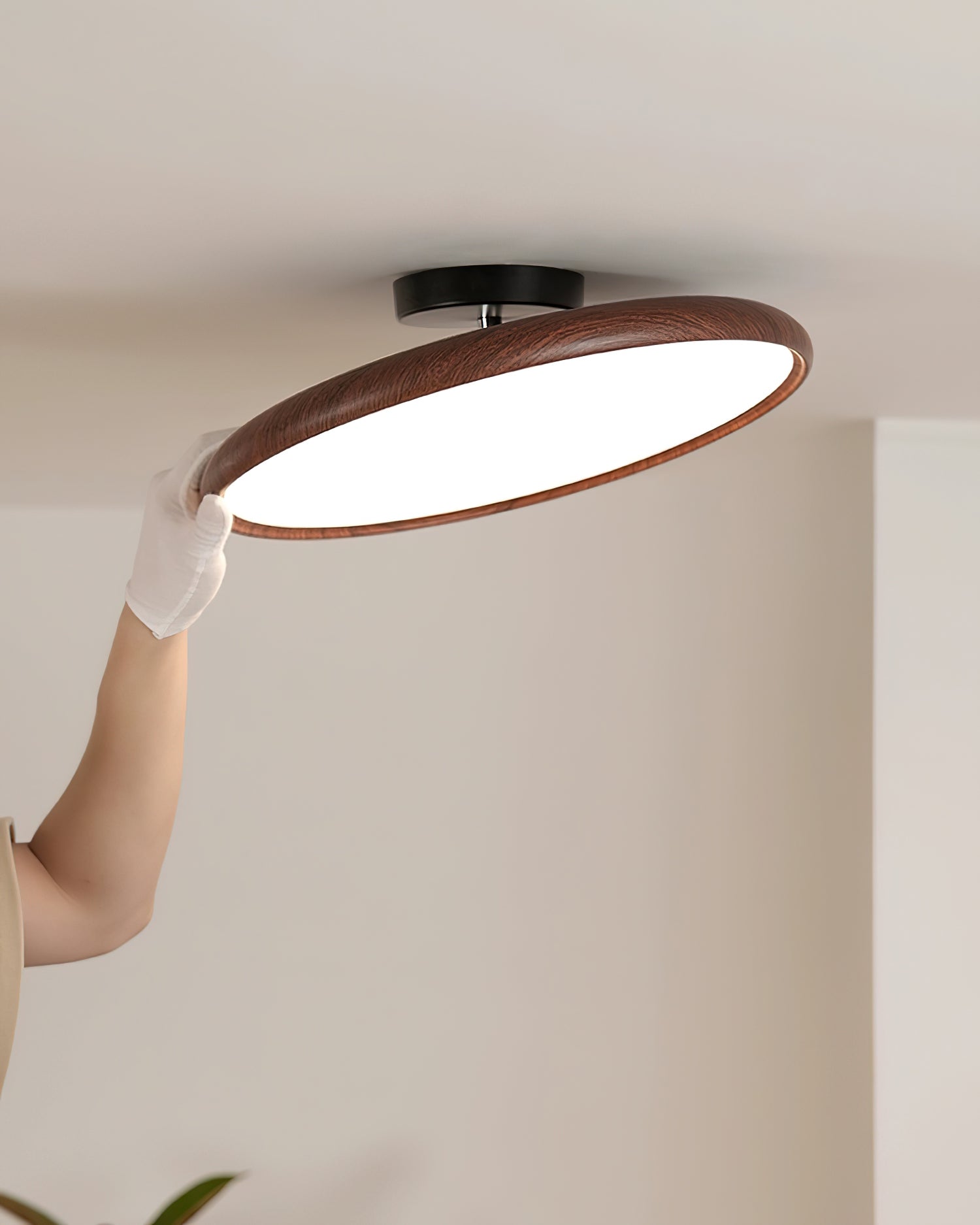 Vejhava loftlampe