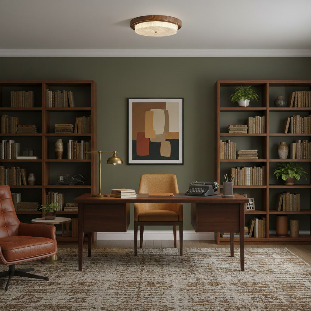 Brenro rund loftlampe