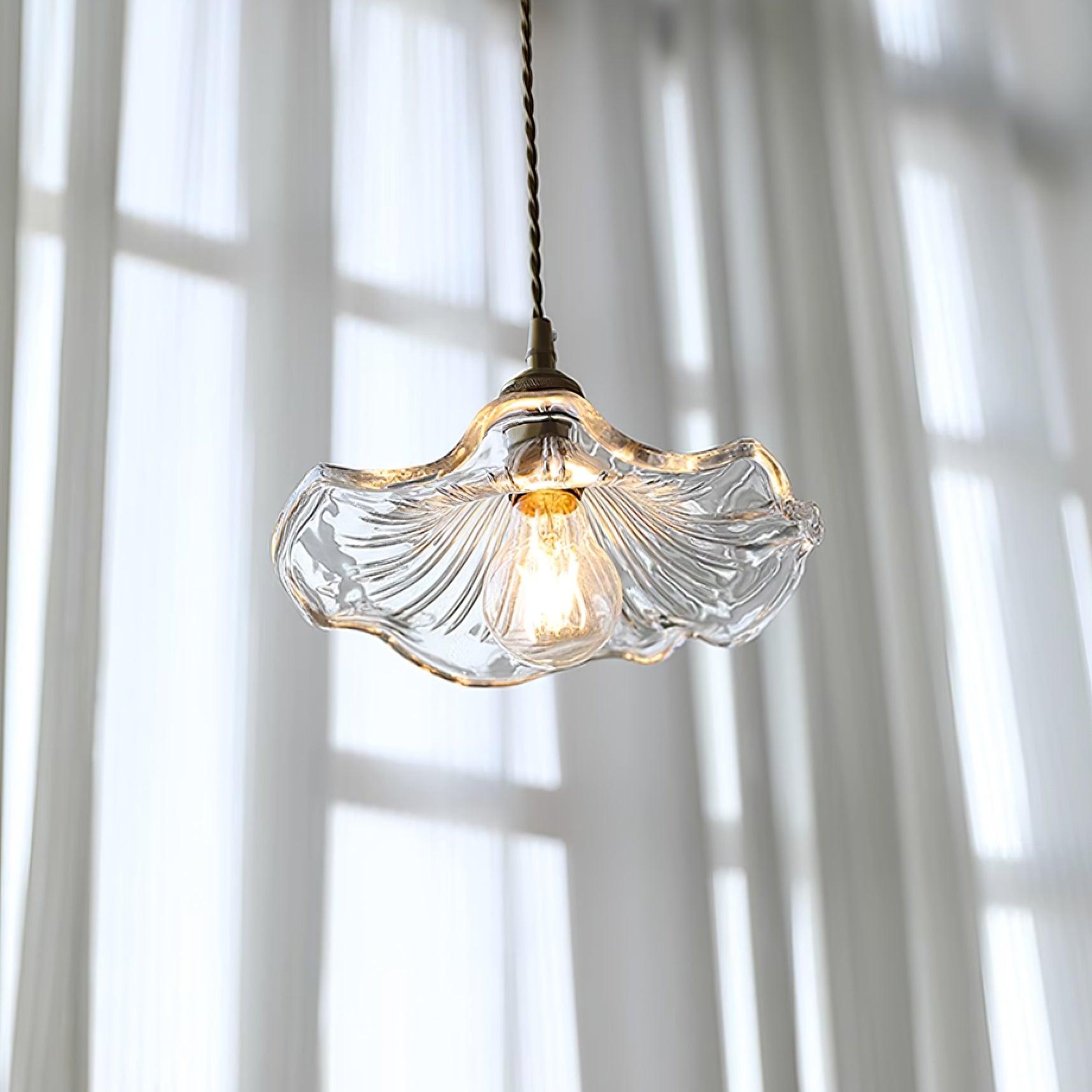 Miore blomstret pendellampe