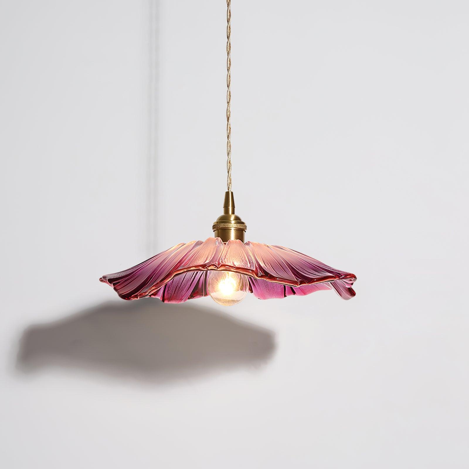 Miore blomstret pendellampe