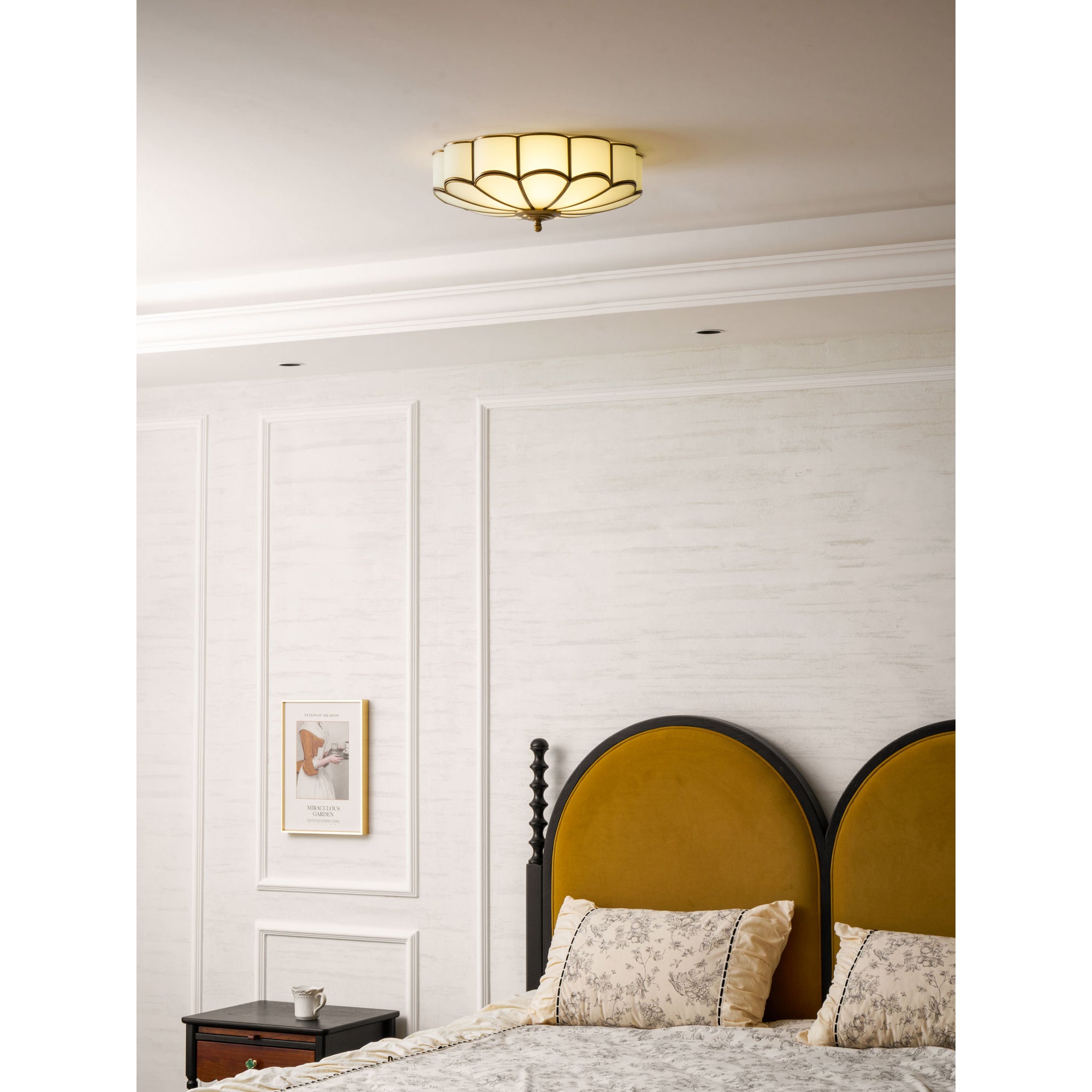 Asene blomsterformet loftlampe
