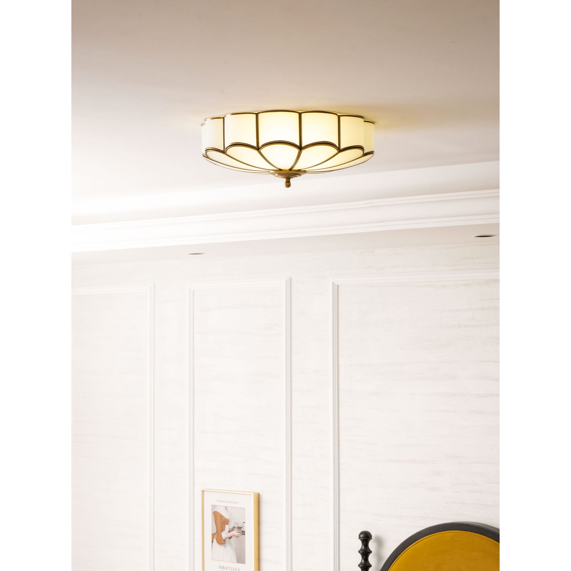 Asene blomsterformet loftlampe